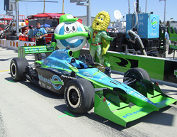 E Man and Corn Guy at Iowa Indy